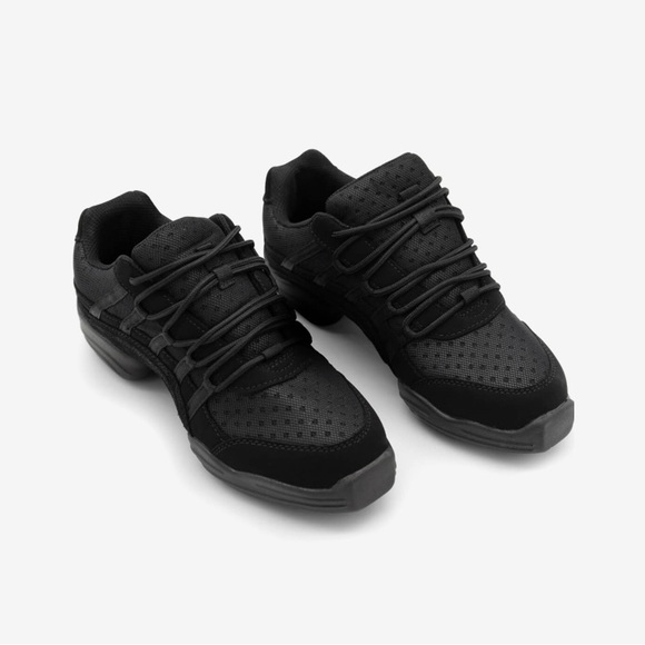 NEW Capezio Rock It Dansneaker in Black Size 4M - Picture 2 of 10